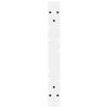 vidaXL Pieds de table basse 2 pi&egrave;ces Blanc 60 x (42-43,3) cm Acier