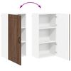 vidaXL Armoire de cuisine Kalmar Ch&ecirc;ne brun 50 x 31 x 100 cm