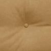 vidaXL Coussin de Dos Marron 120 x 24 x 50 cm Velours