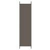 vidaXL Cloison de s&eacute;paration 4 panneaux Anthracite 200x220 cm Tissu