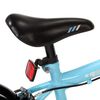 vidaXL V&eacute;lo pour enfants 16 pouces Noir et bleu