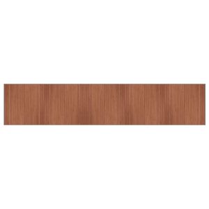 vidaXL Tapis rectangulaire marron 100x1000 cm bambou