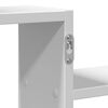 vidaXL Étagère murale blanc 104x15x49 cm bois d'ingénierie