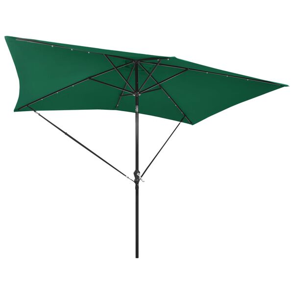 vidaXL Jeu de bande de protection anti-vent parasol Noir Polypropyl&egrave;ne