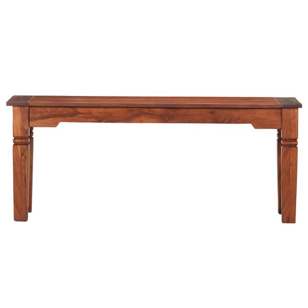 vidaXL Banc 110 cm Bois d'acacia solide