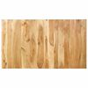 vidaXL T&ecirc;te de lit 140 cm bois d'acacia massif