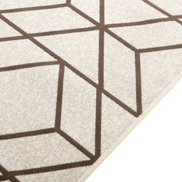 vidaXL Tapis int&eacute;rieur ext&eacute;rieur &agrave; poils courts 80x150 cm antid&eacute;rapant