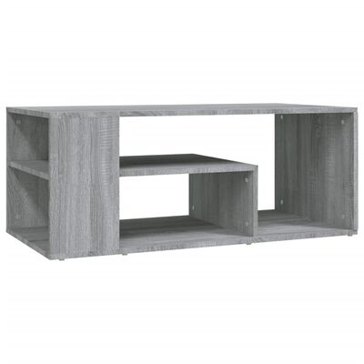vidaXL Table basse Sonoma gris 100x50x40 cm Bois d'ingénierie