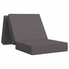 vidaXL Canap&eacute;-lit pliable 75 x 67 x 45 cm Gris clair