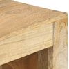 vidaXL Meuble TV d'angle 90x45x45 cm Bois de manguier solide