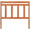 vidaXL T&ecirc;te de lit cire marron 100 cm bois massif de pin