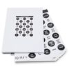 rillprint &Eacute;tiquettes autocollantes de cadeaux 10 feuilles x 5 bo&icirc;tes
