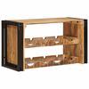 vidaXL &Eacute;tag&egrave;re &agrave; vin 100 x 45 x 33 cm Bois de mangue brut solide