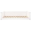vidaXL Lit pour chien Blanc 95,5x65,5x28 cm Bois de pin solide