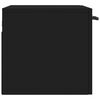 vidaXL Armoire murale Noir 60x36,5x35 cm Bois d'ing&eacute;nierie