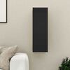 vidaXL Meuble TV Noir 30,5x30x90 cm Bois d&rsquo;ing&eacute;nierie