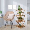 Home&Styling &Eacute;tag&egrave;re pliable 4 niveaux bambou