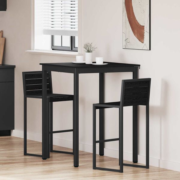 vidaXL Table de bar debout Bois d'ing&eacute;nierie