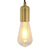 vidaXL Douilles de lampe 2 pcs bronze E27