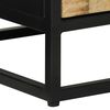 vidaXL Buffet avec 2 portes 55x35x75 cm bois massif manguier et fer
