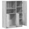 vidaXL Ensemble d'armoires de cuisine 2pcs sonoma gris bois ing&eacute;nierie
