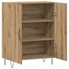 vidaXL Buffet ch&ecirc;ne artisanal 69,5x34x90 cm bois d'ing&eacute;nierie