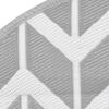 vidaXL Tapis d'ext&eacute;rieur ARAKIL gris &Oslash;160 cm PP