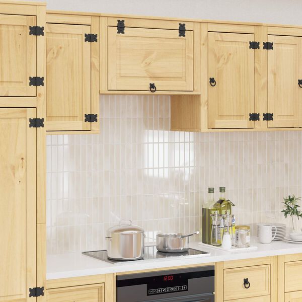vidaXL Armoire avec stockage Miel 60 x 32 x 40 cm Pin massif
