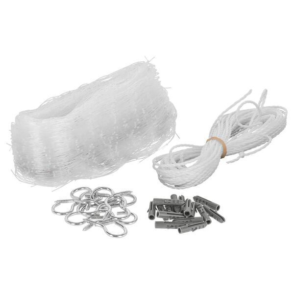 Kerbl Filet de protection pour chat 4x3 m Transparent