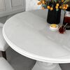 vidaXL Protecteur de table transparent &Oslash; 70 cm 1,6 mm PVC