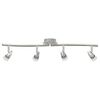 vidaXL Spot de plafond Nickel 27 x 10 x 12 cm M&eacute;tal