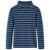 T-shirt enfants &agrave; manches longues bleu marine 92
