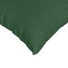 vidaXL Coussins de canap&eacute; 2 pcs Vert fonc&eacute; 60 x 60 cm