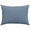 vidaXL Coussins de canapé 2 pcs Bleu 70 x 50 cm