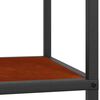 vidaXL Rangement de cuisine avec &eacute;tag&egrave;re Rouill&eacute; 60 x 50 x 92 cm Acier