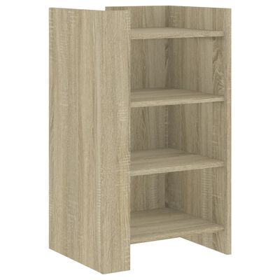 vidaXL Buffet chêne sonoma 45x35x75 cm bois d'ingénierie