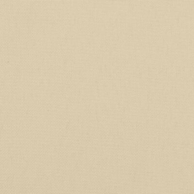 vidaXL Coussin de palette beige 80x80x12 cm tissu