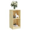 vidaXL Armoire d'appoint 35,5x33,5x76 cm bois de pin massif