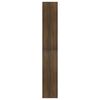 vidaXL Biblioth&egrave;que 5 niveaux Ch&ecirc;ne marron 80x30x189 cm