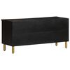 vidaXL Meuble TV noir 100x33x46 cm bois d'ing&eacute;nierie