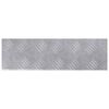 vidaXL Nez de marche Rectangulaire 10 pcs Argent&eacute; 60 x 18 cm Aluminium