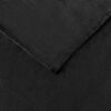 vidaXL Couvertures &agrave; jeter 6 pcs Noir 130 x 150 cm Toison