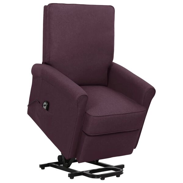 vidaXL Fauteuil Violet Tissu