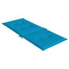 vidaXL Chaises de jardin inclinables et coussins lot de 6 bois teck