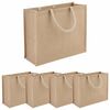 vidaXL Sacs en jute 5 Naturel 42 x 33 x 19 cm 100 % jute Tossa