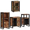 vidaXL Ensemble de mobilier de salle de bain 4 pcs Bois massif recycl&eacute;