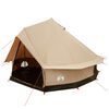 vidaXL Tente familiale Cr&egrave;me 8 personnes Polycoton