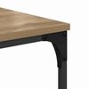 vidaXL Support d'imprimante Ch&ecirc;ne artisanal 50 x 41 x 75 cm
