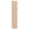 vidaXL T&ecirc;te de lit avec rangement 120 cm bois massif de pin