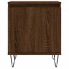 vidaXL Table de chevet ch&ecirc;ne marron 40x30x50 cm bois d'ing&eacute;nierie
